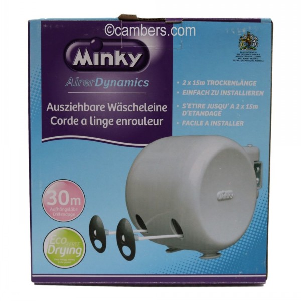 Minky Rectractable Clothes Line 30m Cambers Country Store